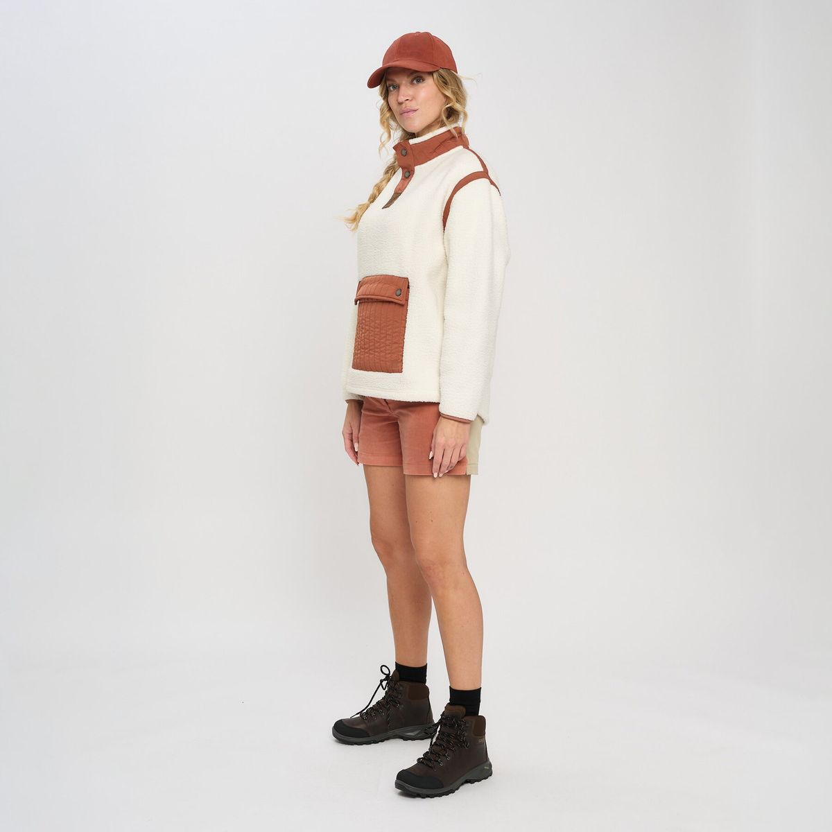 Skogstad W Gon Pilefleece - Cedar Wood Dame