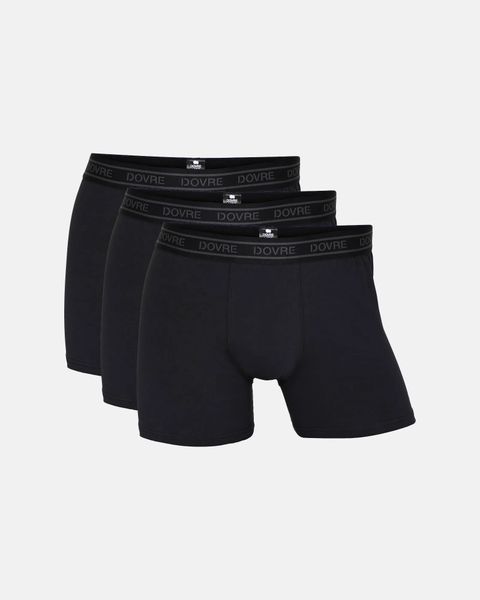 Hovedbilde Boxer, Økologisk Bomull, 3-pakning, Svart