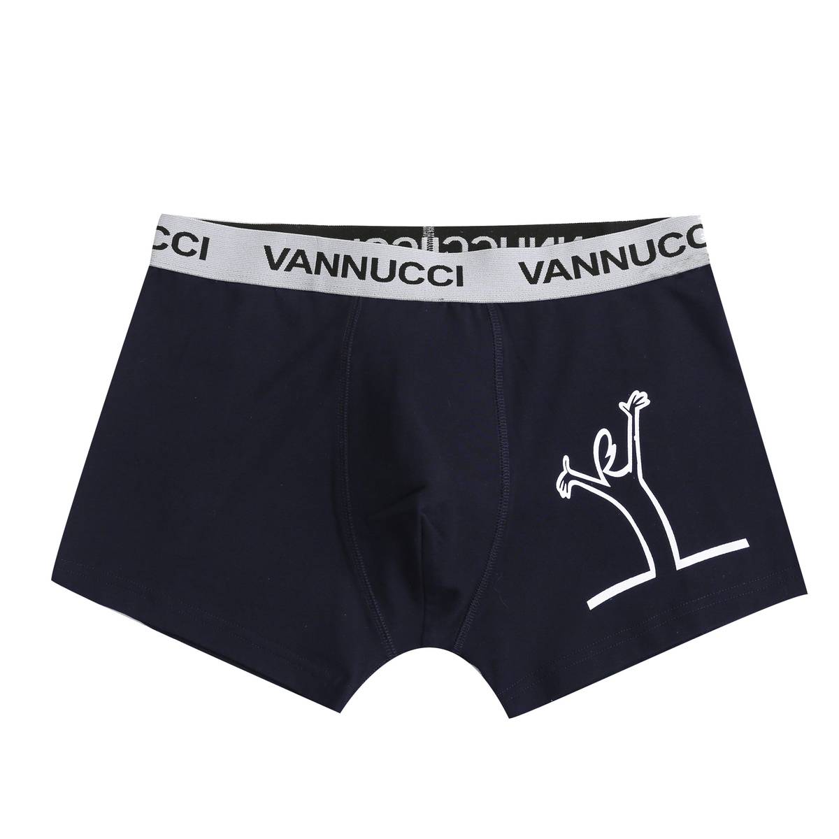 Vannucci Streken Happy Boxer-Shorts 2PK