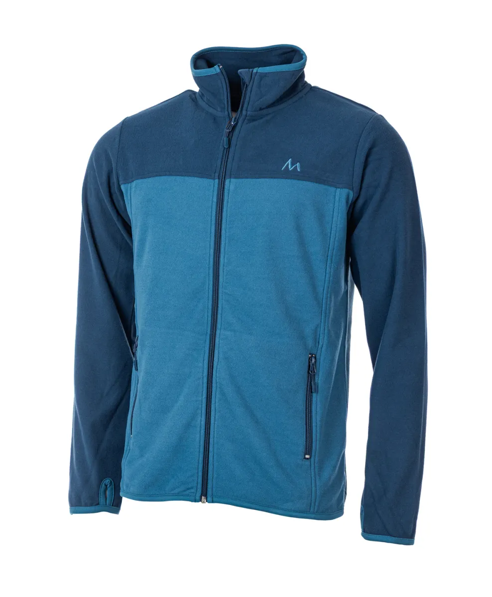 Move On Utne Blue teal/Ashes Fleecejakke Herre