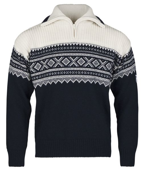 Hovedbilde Marius by Bråtens Unisex w/zip - Navy/offwhite 