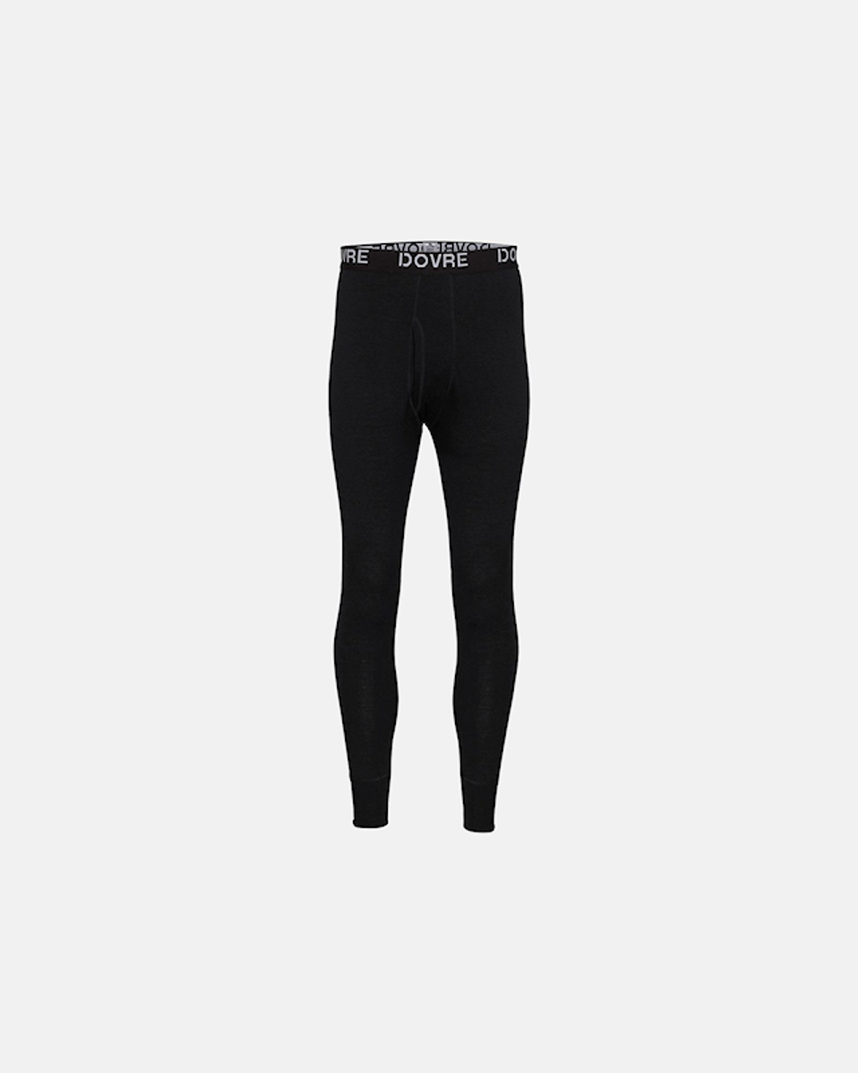 Dovre Merinoull Long Johns Sort Herre