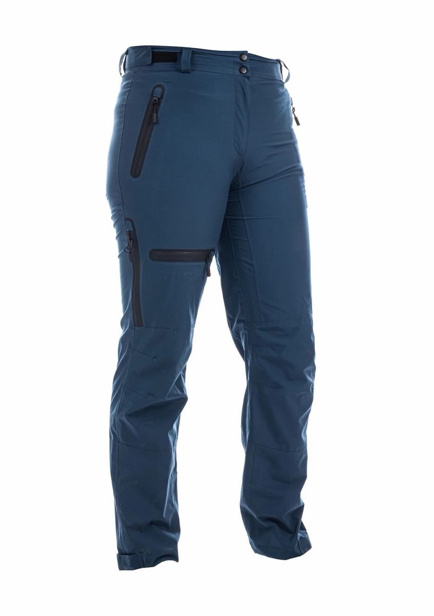 Move On Lyngseidet Blue Teal/Ashes jakke og bukse dame