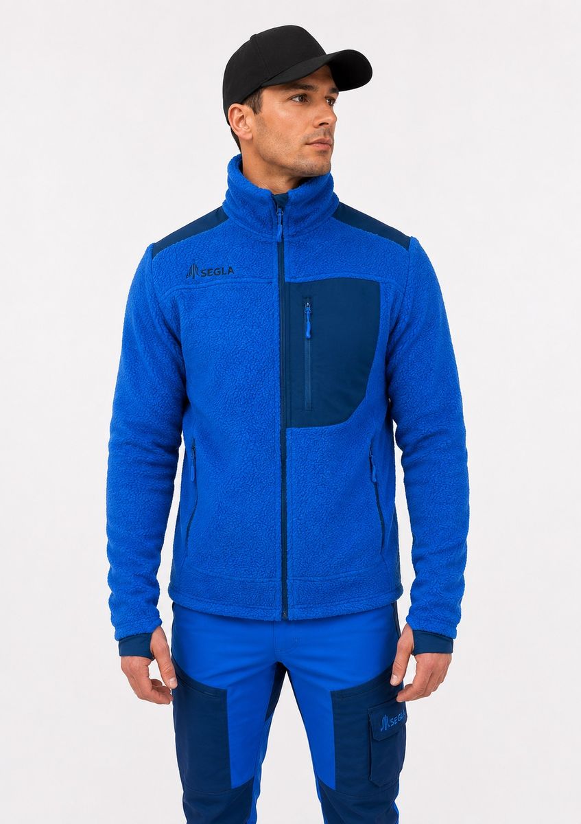 Segla Kyle Arctic Thermo Fleecejakke V2 Blå/navy