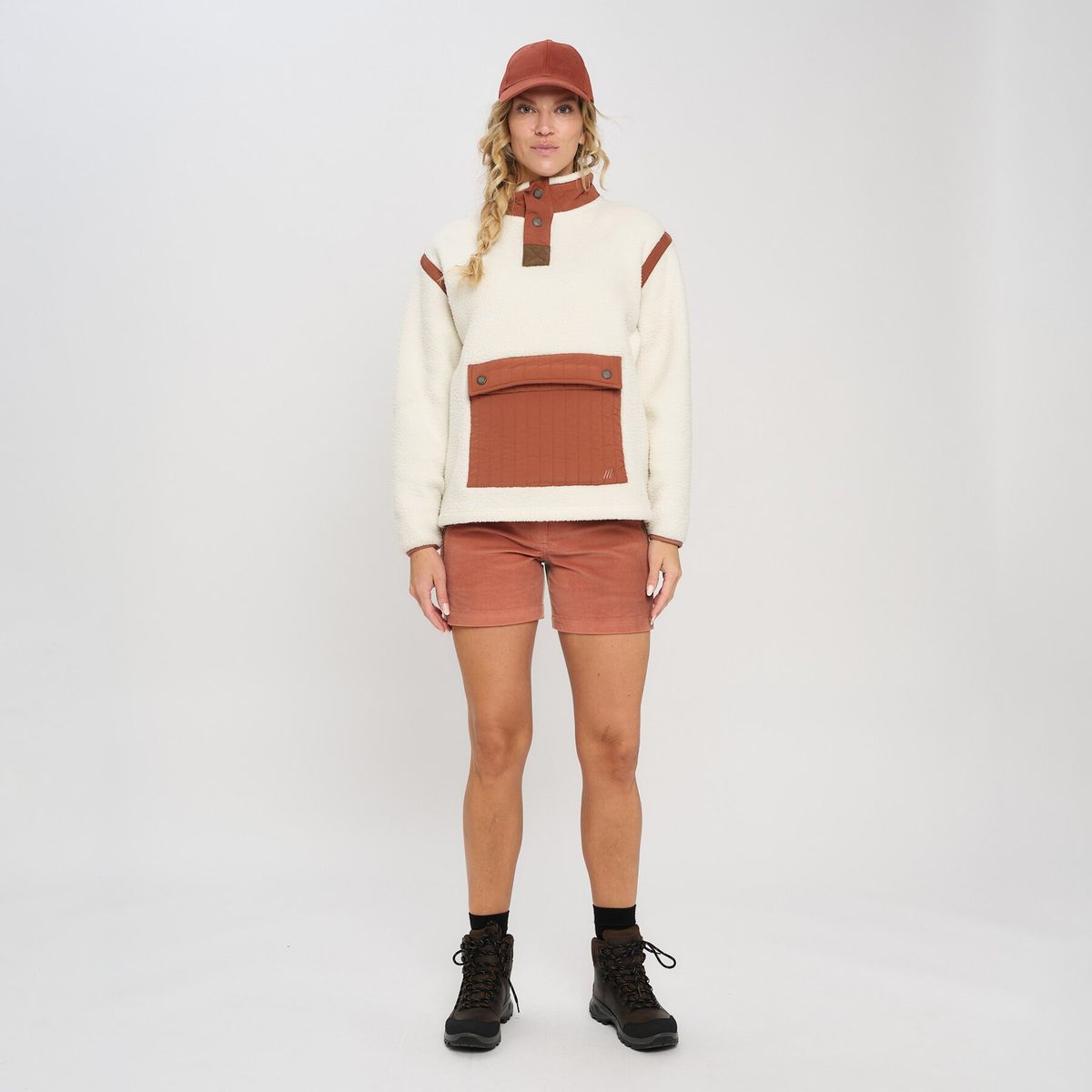 Skogstad W Gon Pilefleece - Cedar Wood Dame