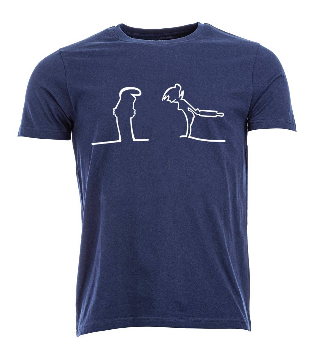 Artic North Streken 7 Navy T-skjorte herre